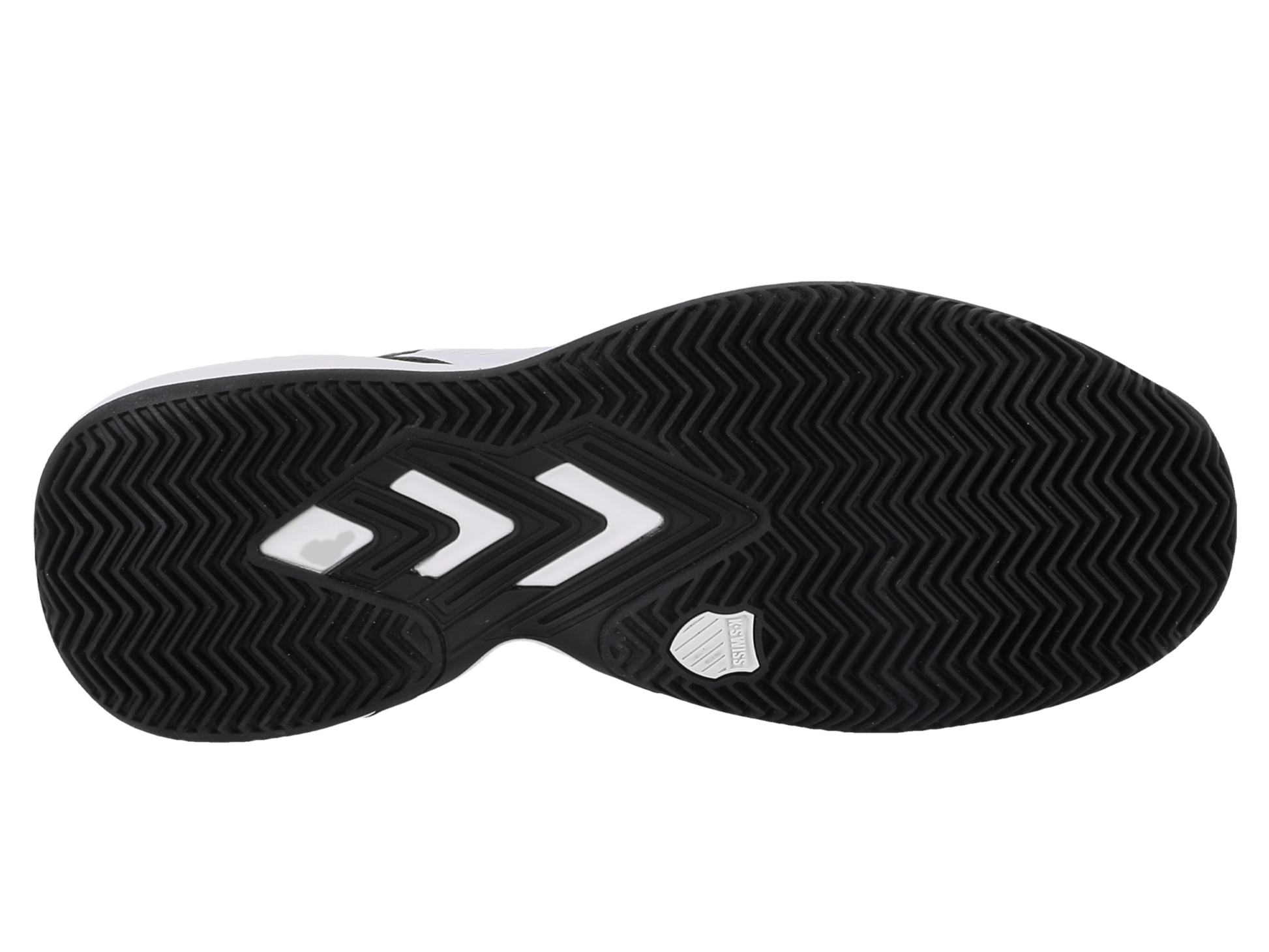 K-Swiss Ultrashot Light Clay White/Black - sole view