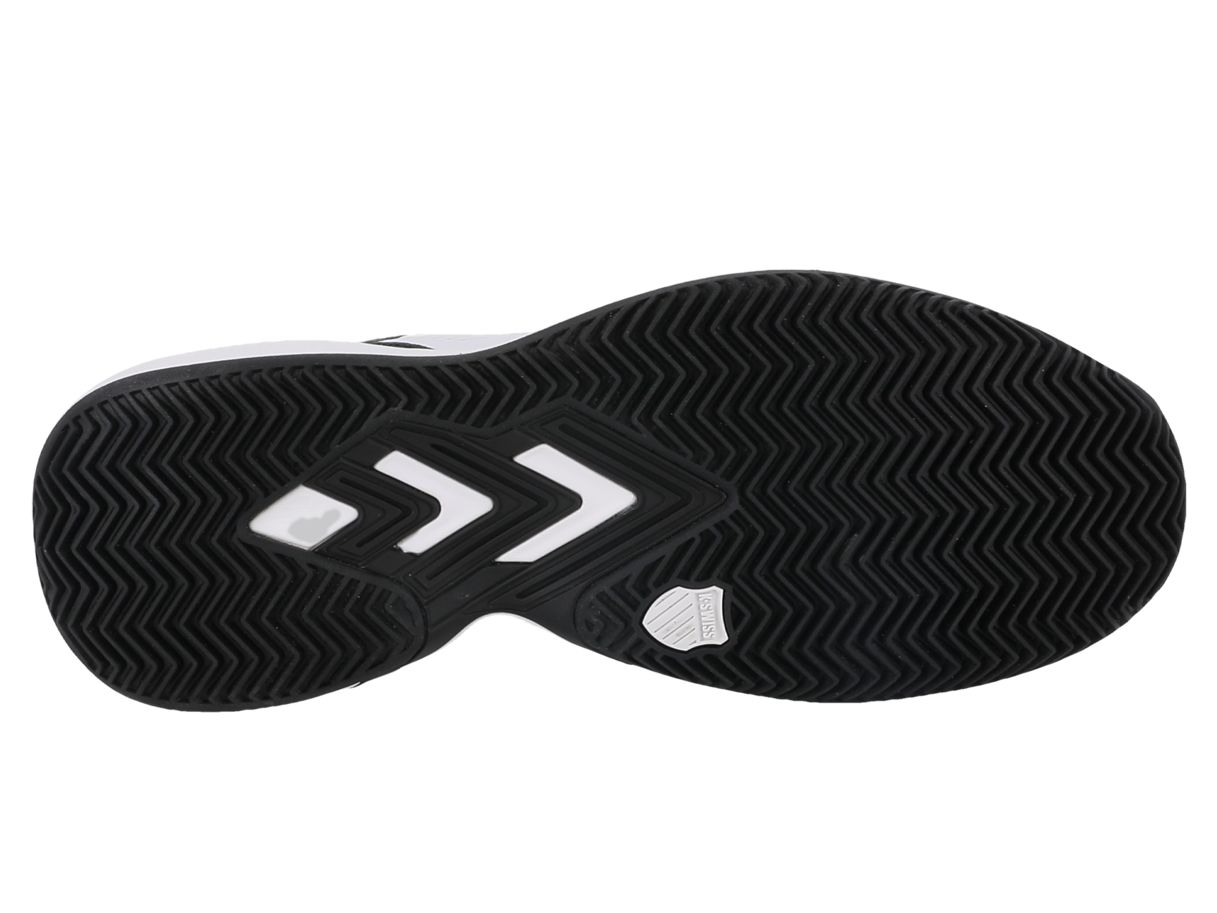 K-Swiss Ultrashot Light Clay White/Black - sole view