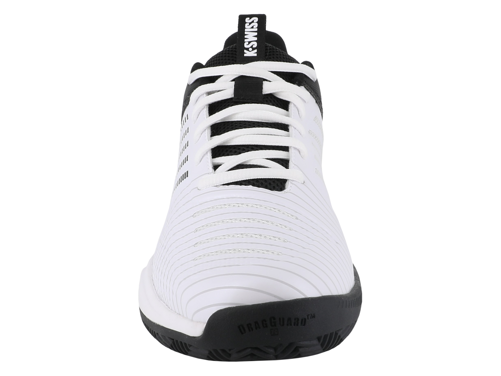 K-Swiss Ultrashot Light Clay White/Black - rear view