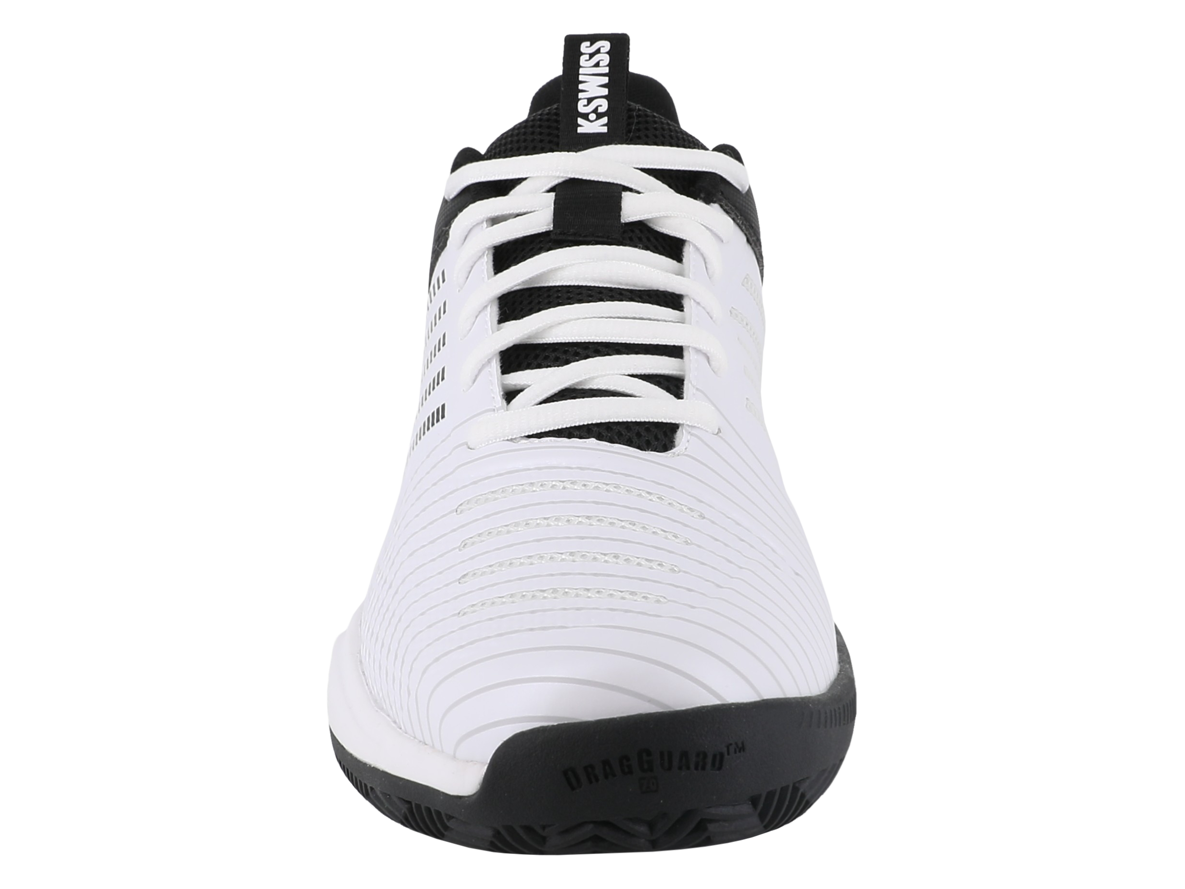 K-Swiss Ultrashot Light Clay White/Black - rear view