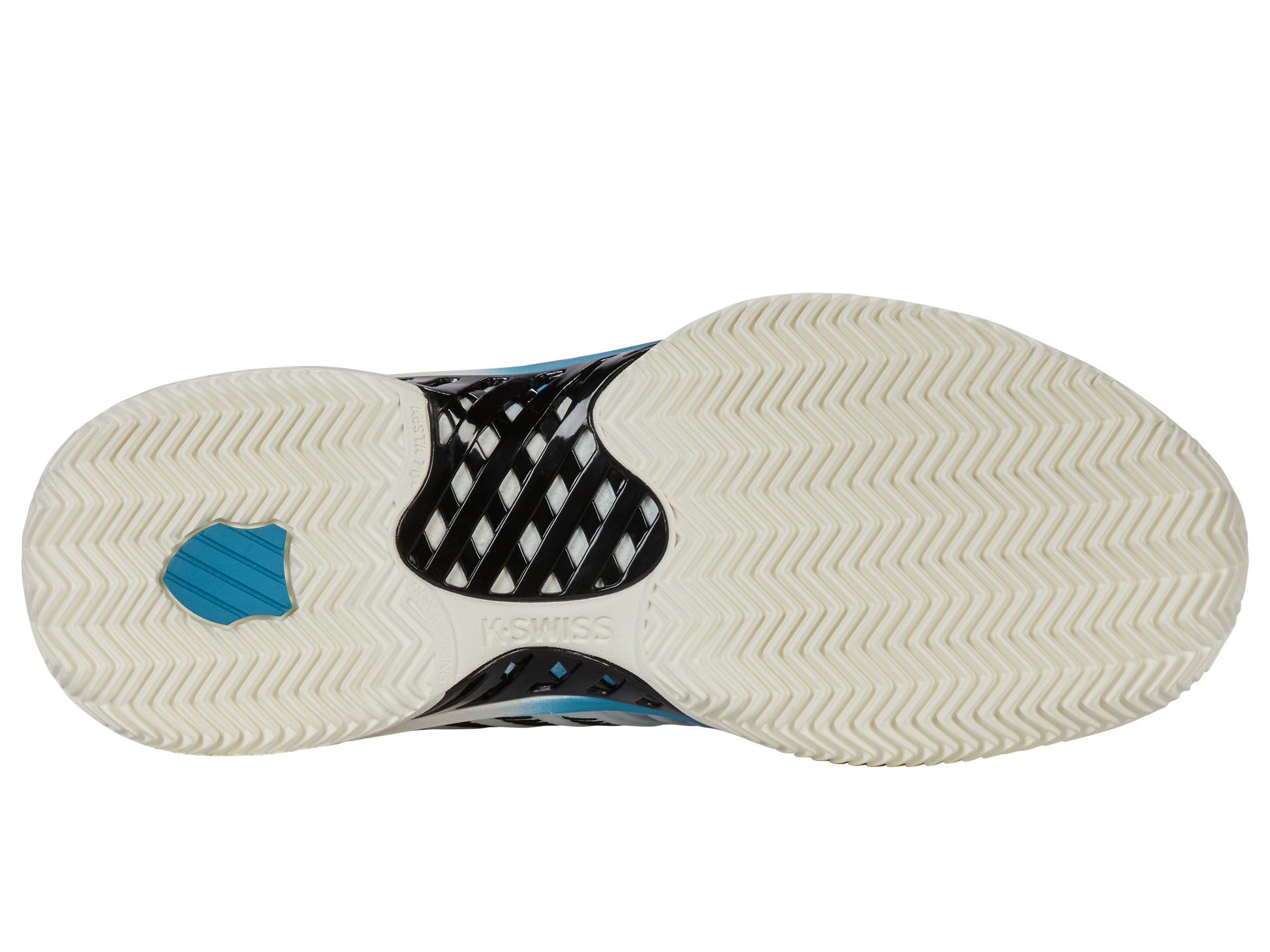 K-Swiss Padel Shoes Express Light 3 Dawn Blue - inside collar view