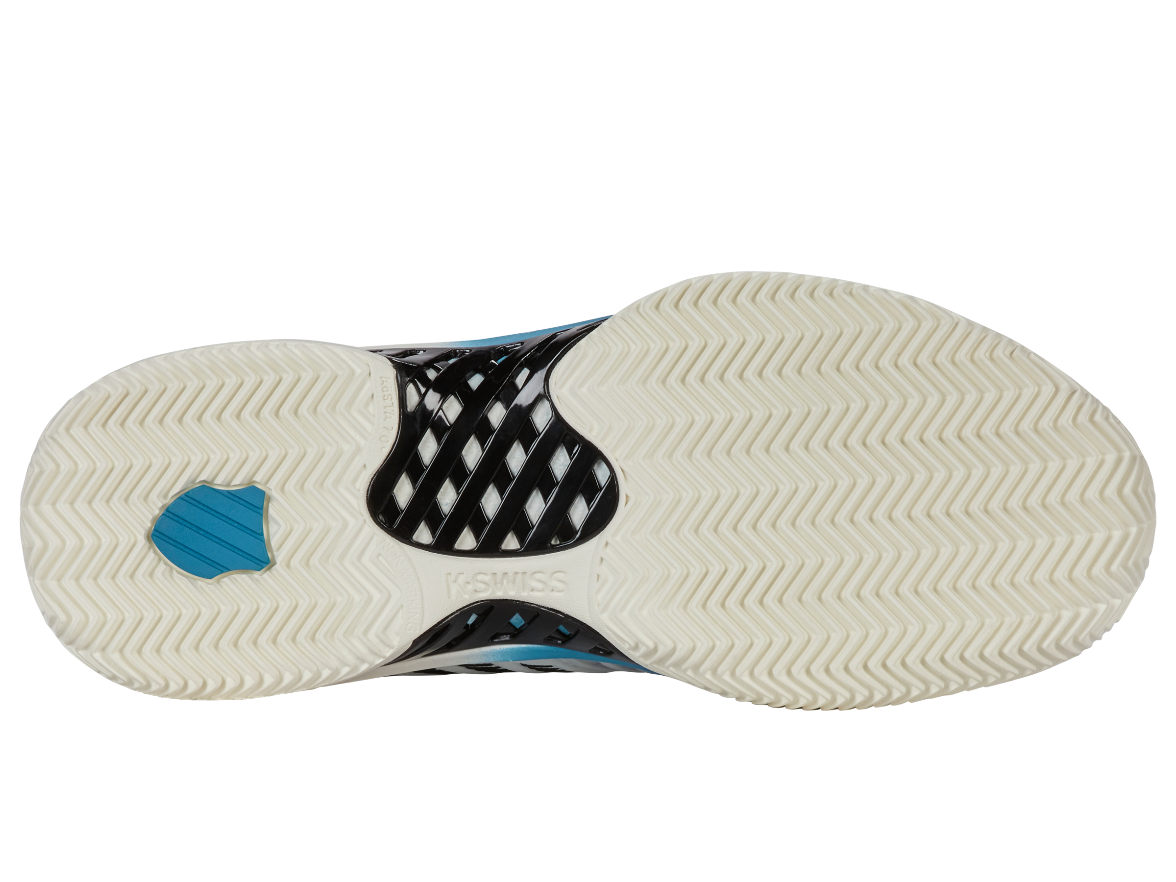K-Swiss Padel Shoes Express Light 3 Dawn Blue - inside collar view