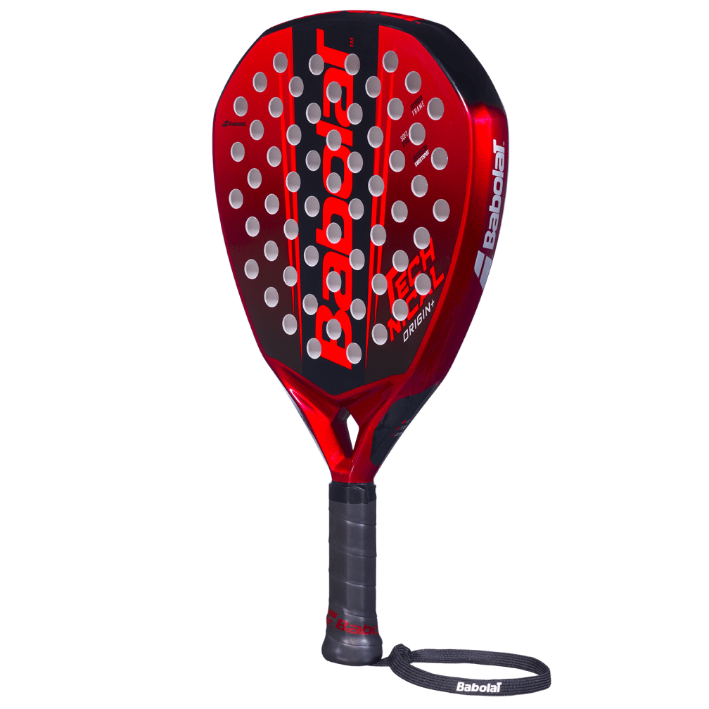 Babolat Technical Origin + Padel Racket - three quarter angled view