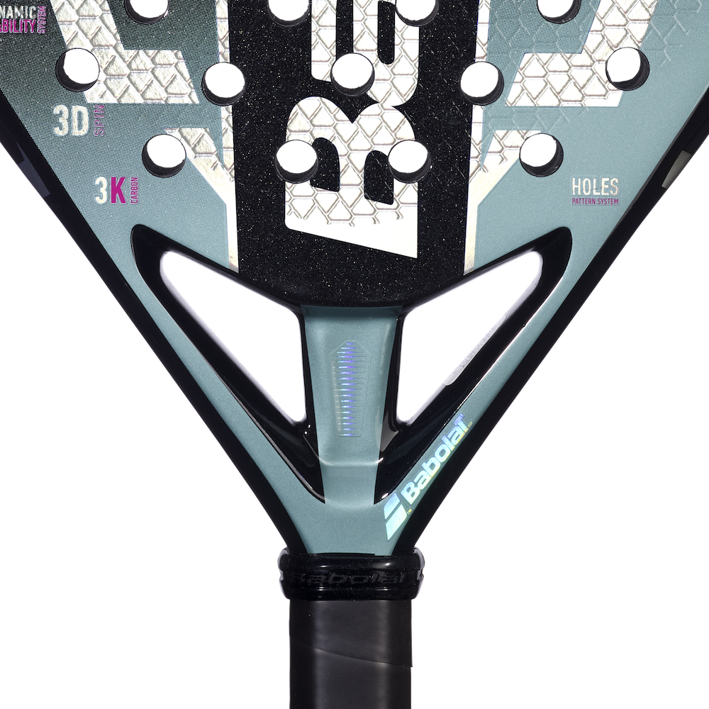 Babolat Viper Juan Lebron 3.1 Padel Racket 2027 heart detail