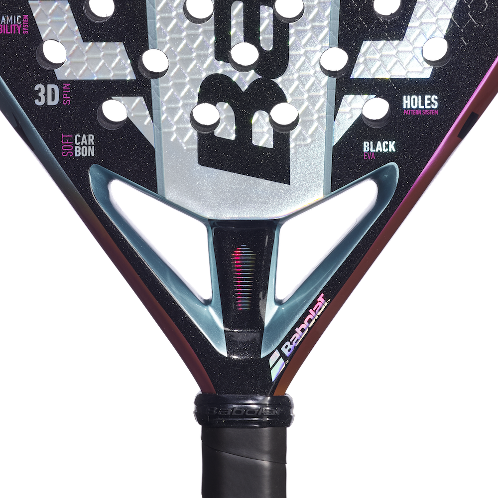 Babolat Viper Soft Juan Lebron 3.1 Padel Racket 2027 heart detail