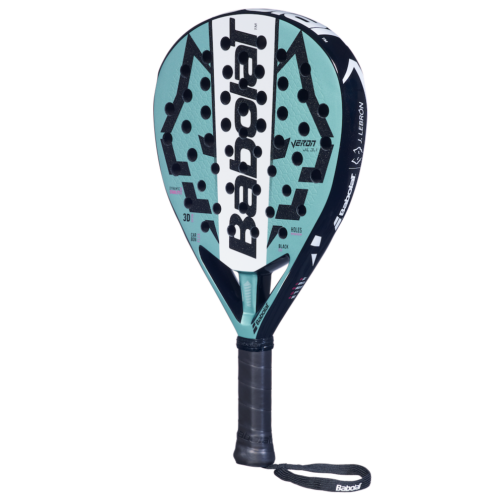 Babolat Veron Juan Lebron 3.1 Padel Racket 2027 angle