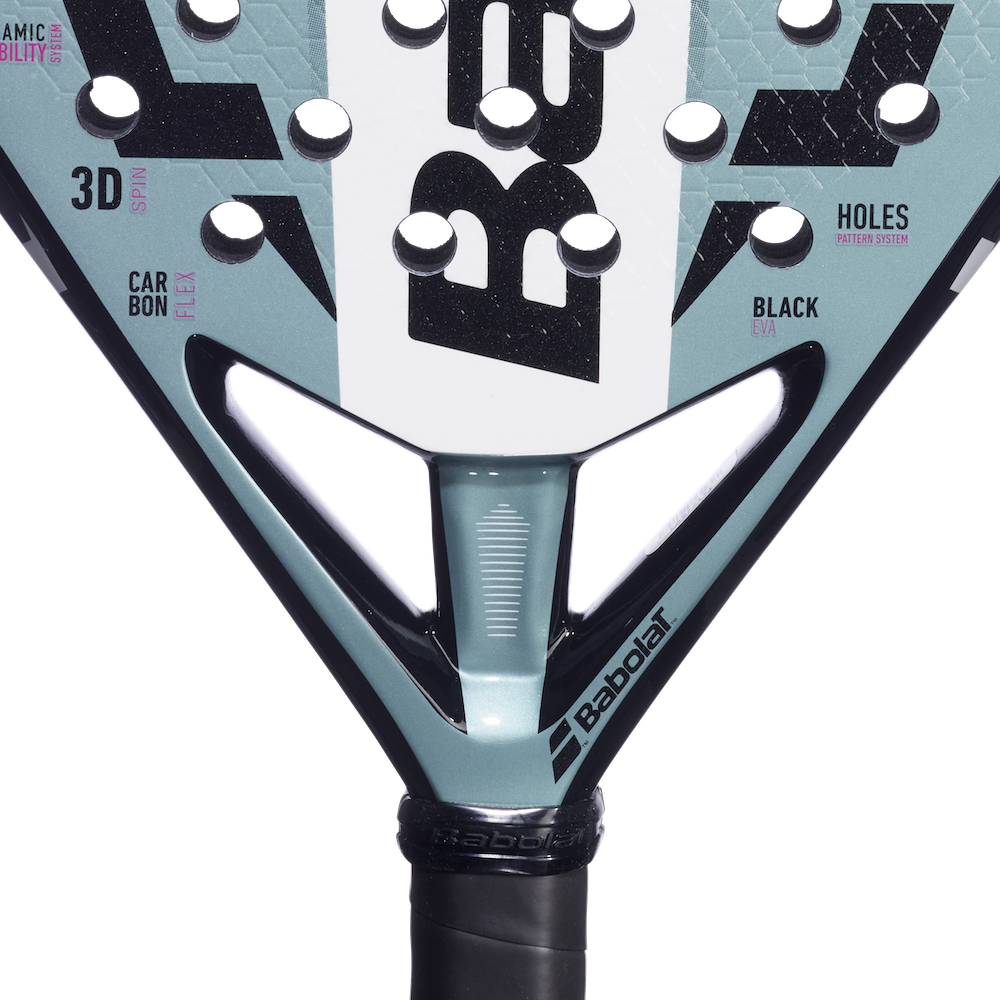 Babolat Veron Juan Lebron 3.1 Padel Racket 2027 heart detail