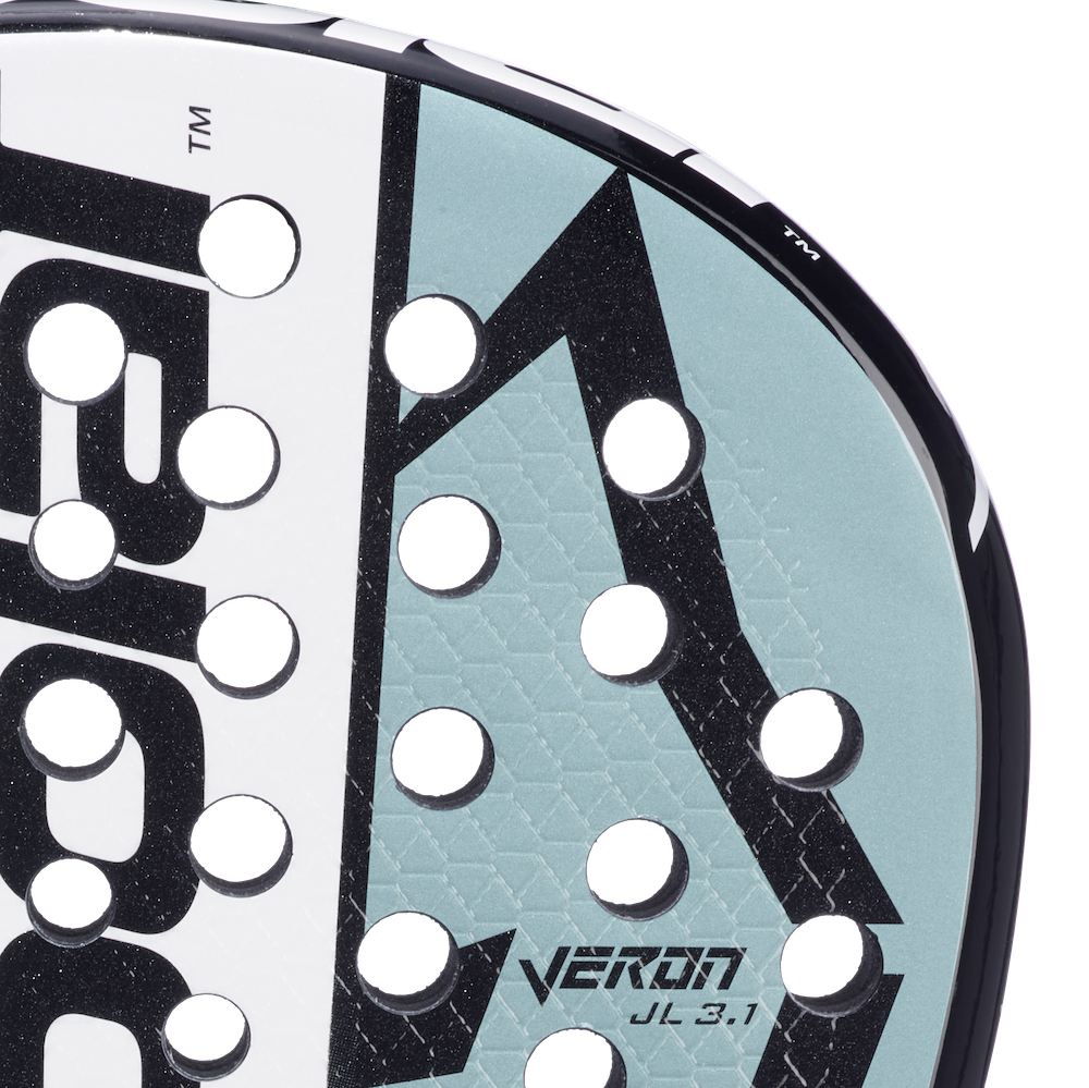 Babolat Veron Juan Lebron 3.1 Padel Racket 2027 face detail