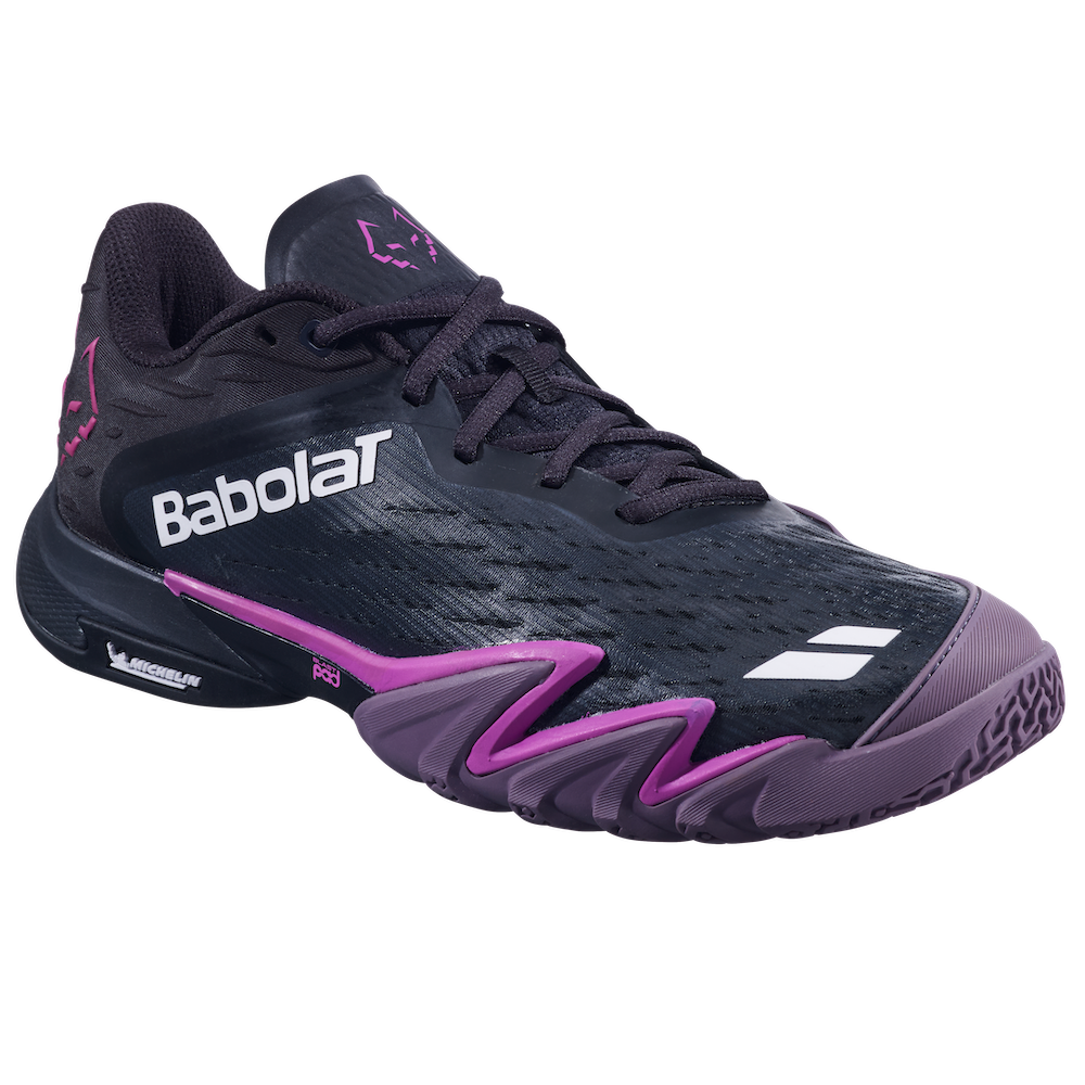 Babolat Padel Shoes Premura 3 Lebron Black/Plum angle