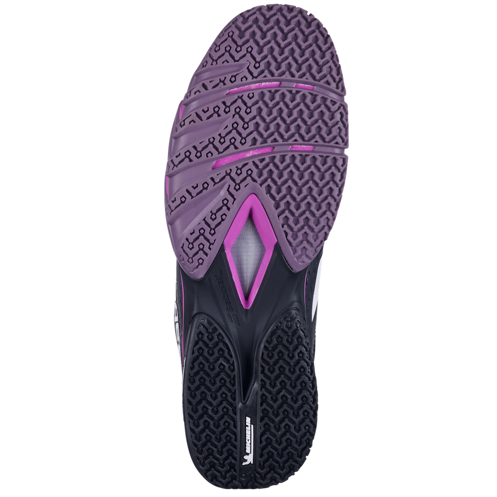 Babolat Padel Shoes Premura 3 Lebron Black/Plum sole