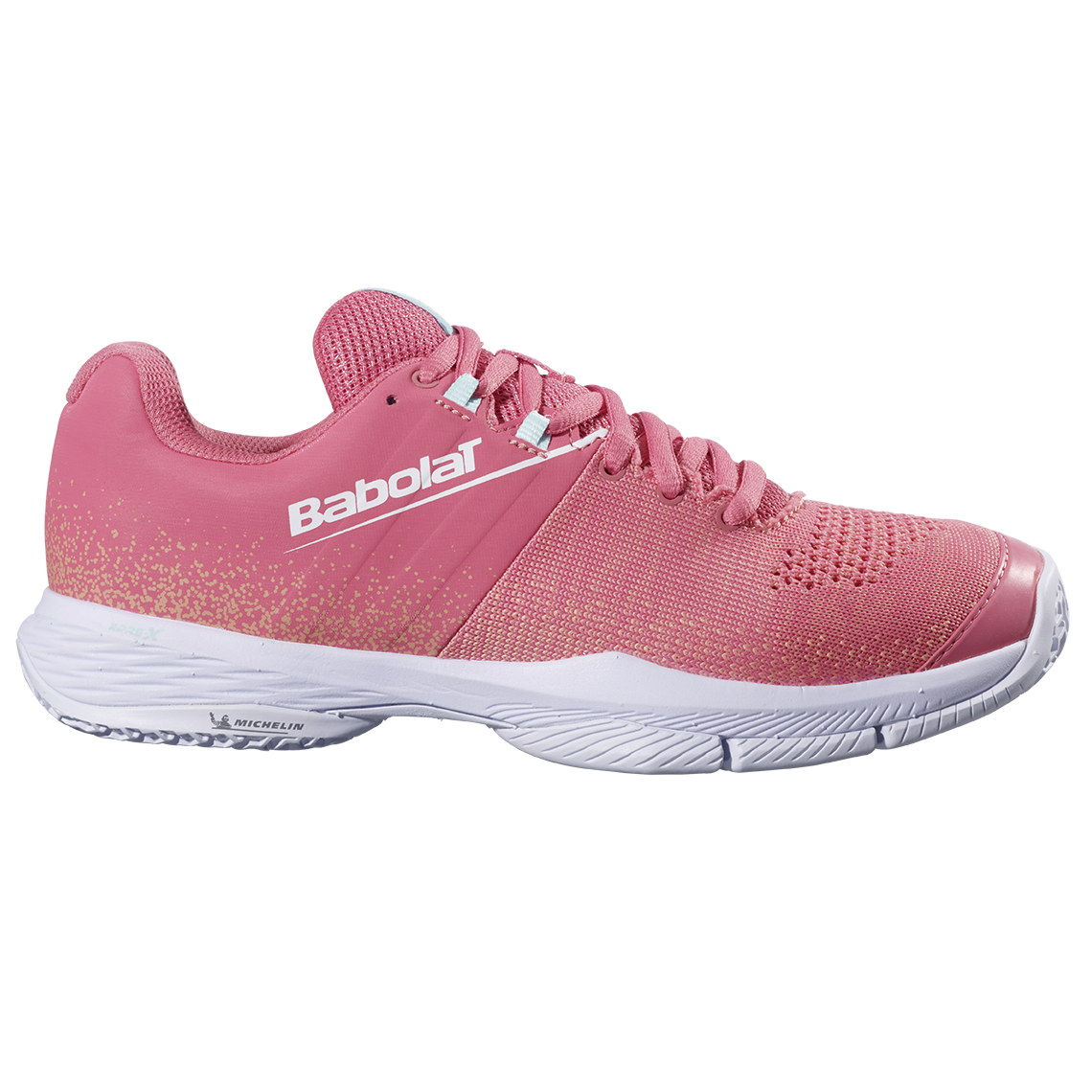 Babolat Padel Shoes Sensa Women Rose - outer side view
