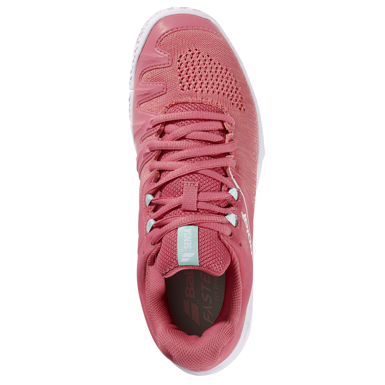 Babolat Padel Shoes Sensa Women Rose - top view