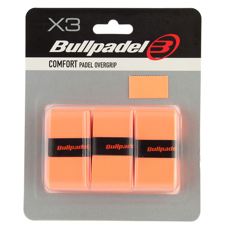 Bullpadel Comfort Padel Overgrips Orange