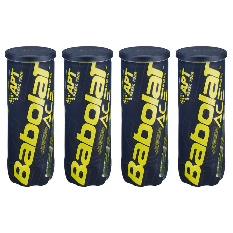 Babolat Ace Padel Balls Dozen (4 tubes)