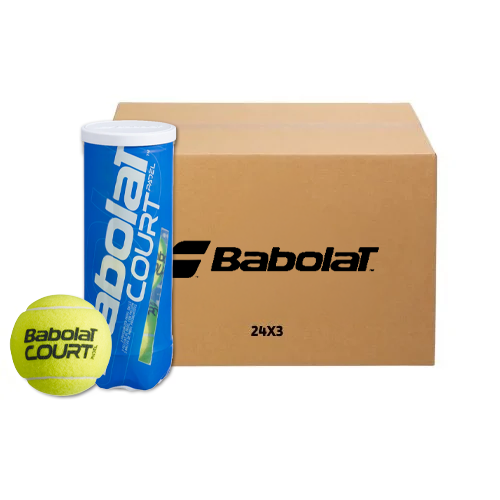 Babolat Court Padel Balls Box (24 tubes)