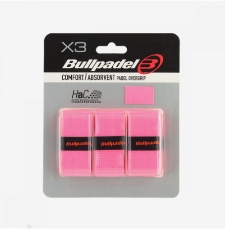 Bullpadel Comfort Padel Overgrips Pink