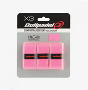 Bullpadel Comfort Absorbent Overgrips Pink
