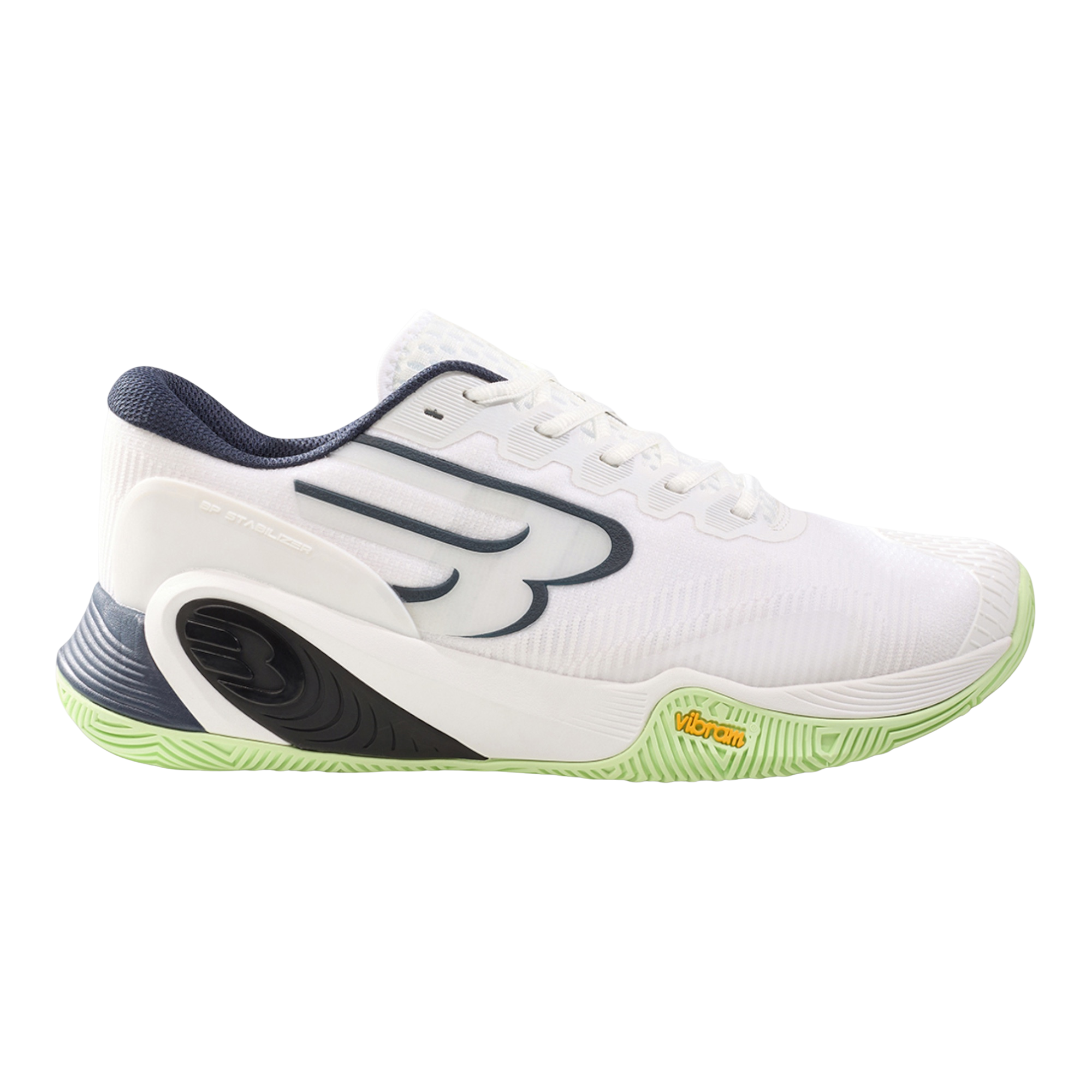Bullpadel Hack Vibram Padel Shoes White