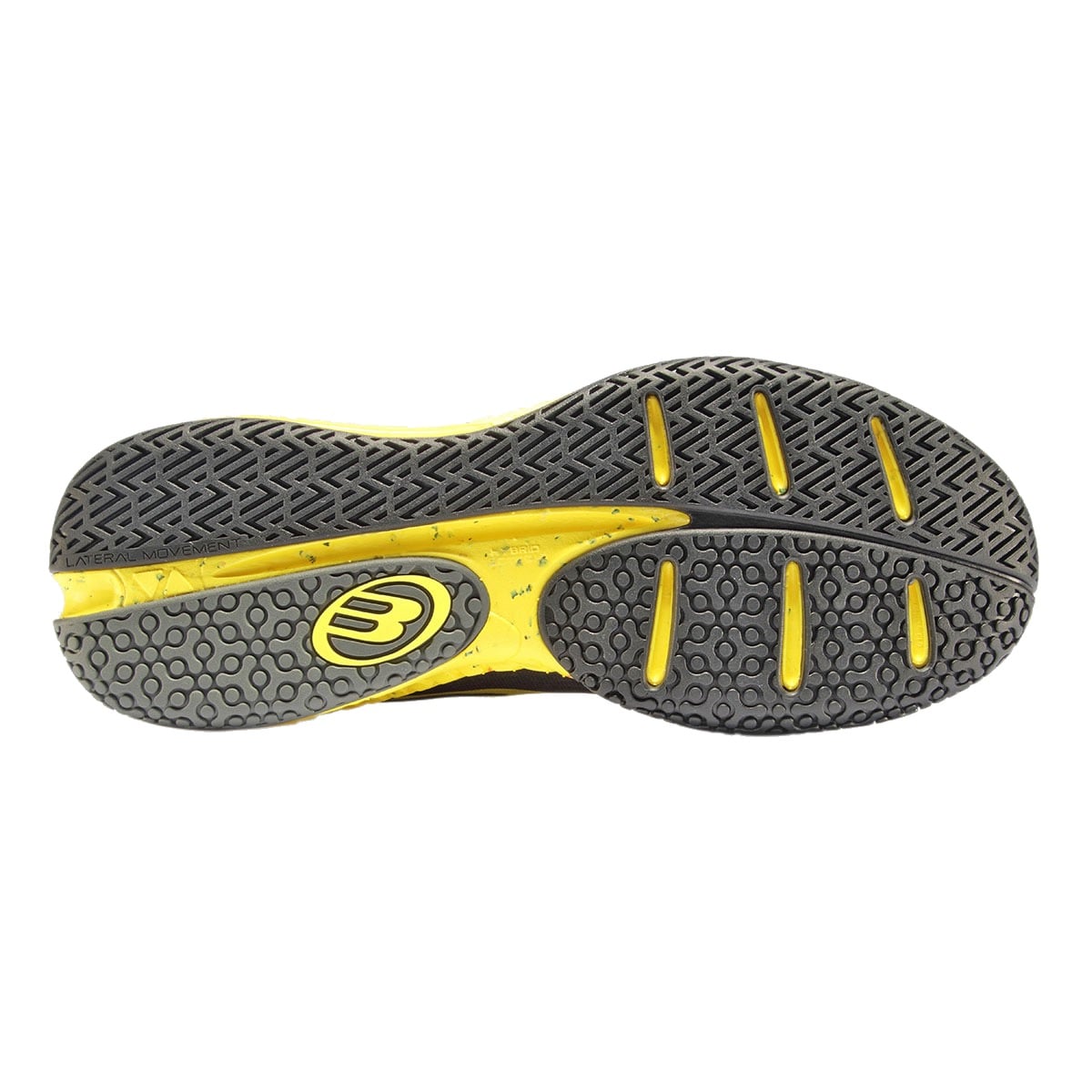 Bullpadel Ionic Black/Yellow Padel Shoes