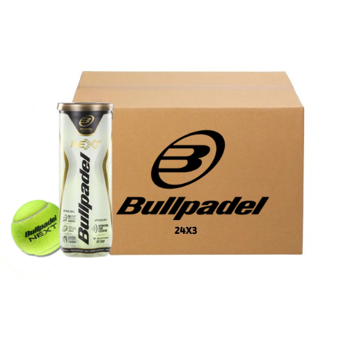 Bullpadel Next FIP Padel Balls Box (24 tubes)