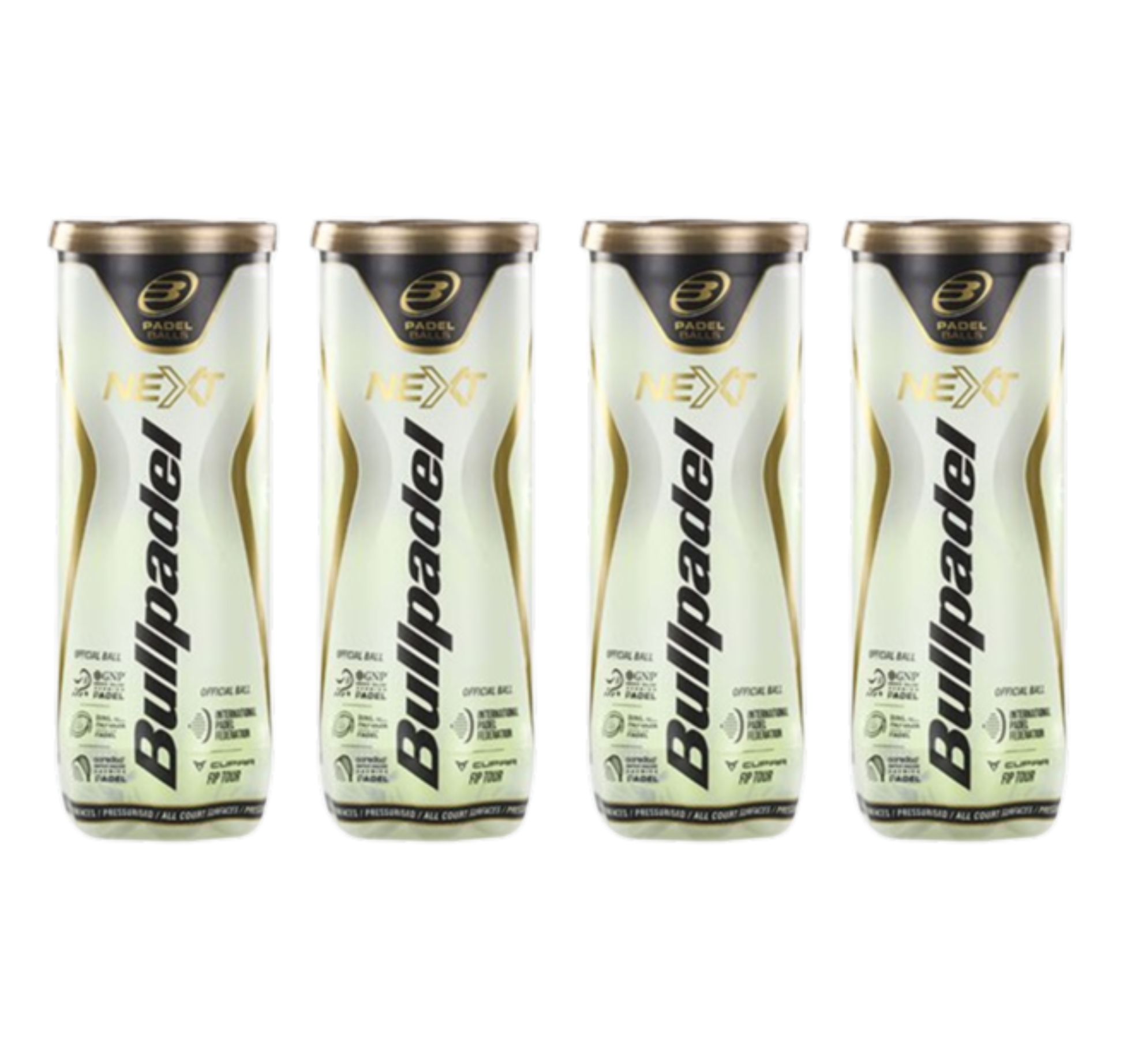 Bullpadel Next FIP Padel Balls Dozen