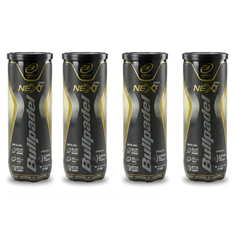 Bullpadel Next Pro FIP Padel Balls Dozen