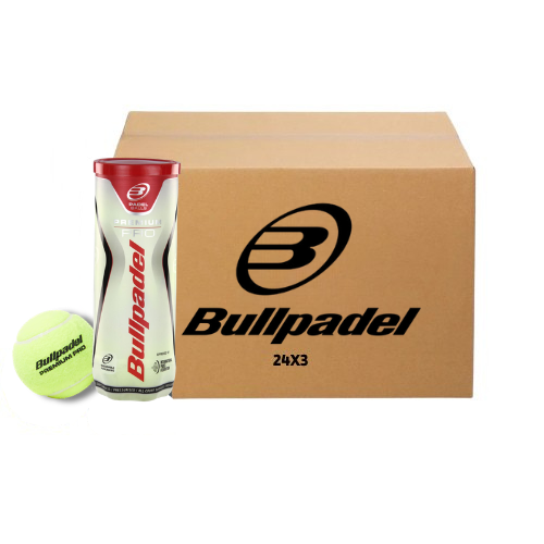 Bullpadel Premium Pro Padel Balls Box (24 tubes)