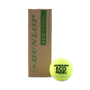 Dunlop Eco Pro Padel Balls (X3)