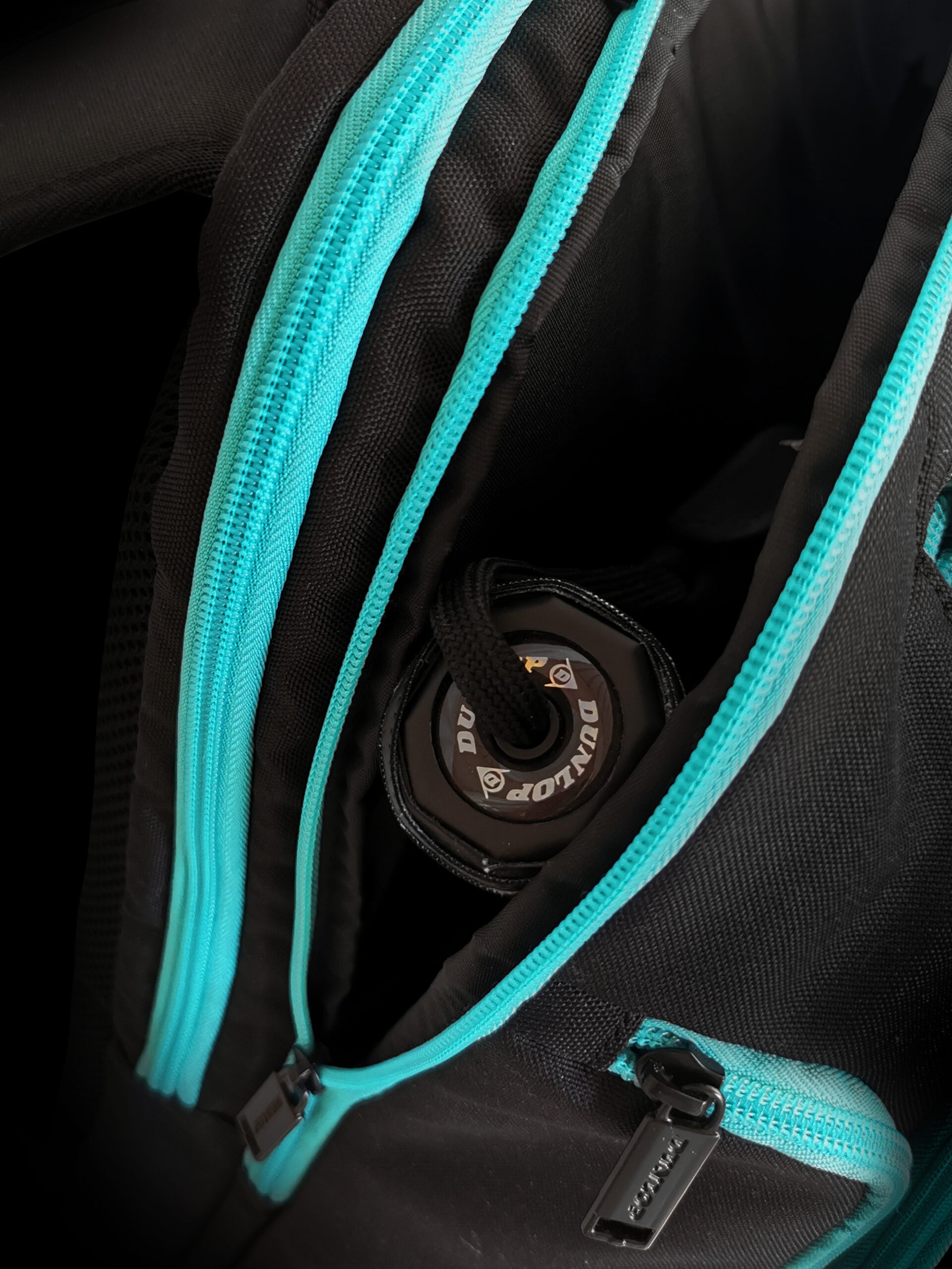 Dunlop Elite Padel Backpack Black/Petrol Green