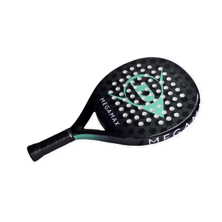 Dunlop Megamax Black Padel Racket 2025