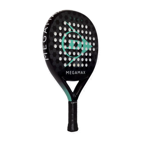 Dunlop Megamax Black Padel Racket 2025