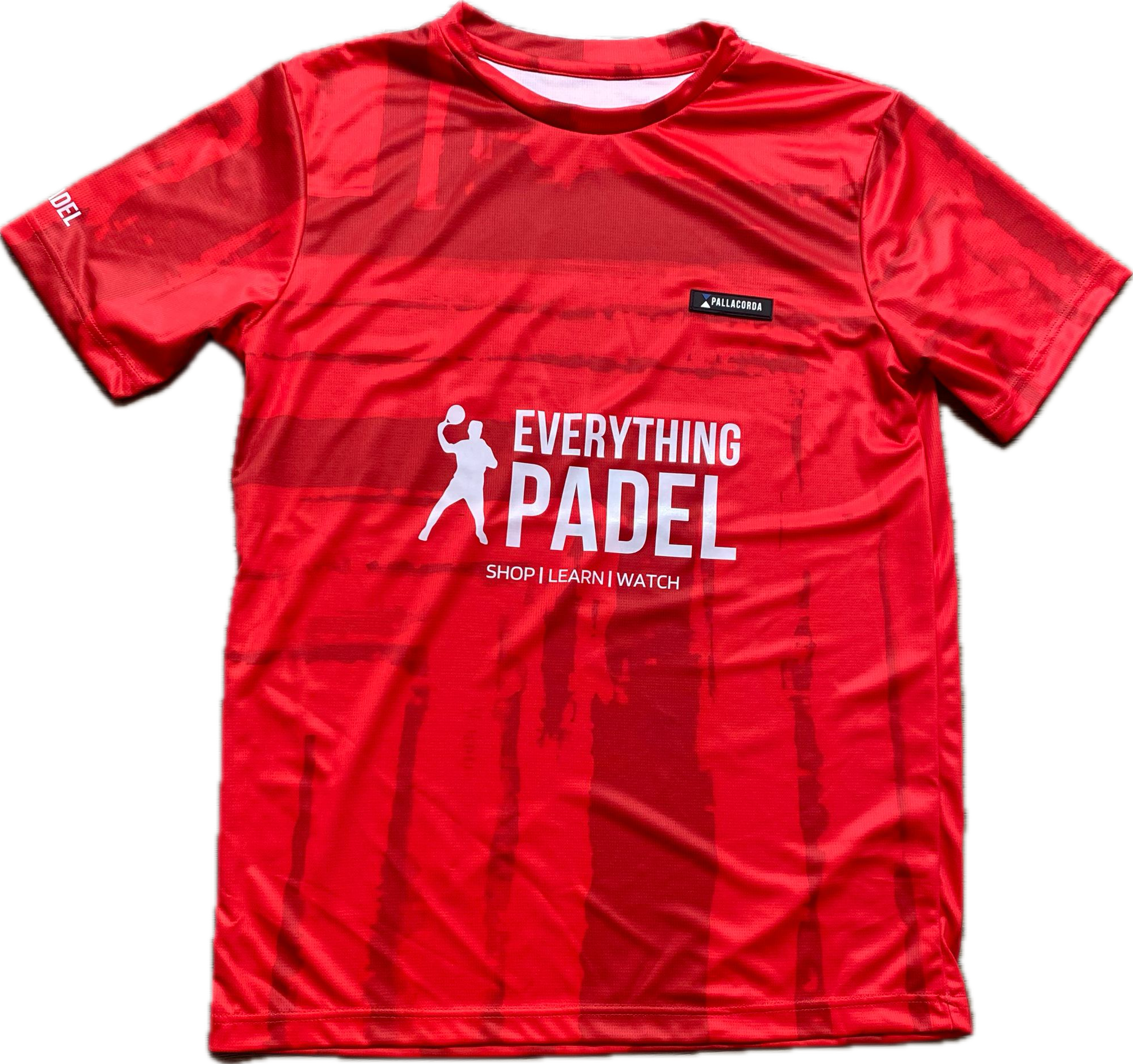EP Padel T-Shirt Red