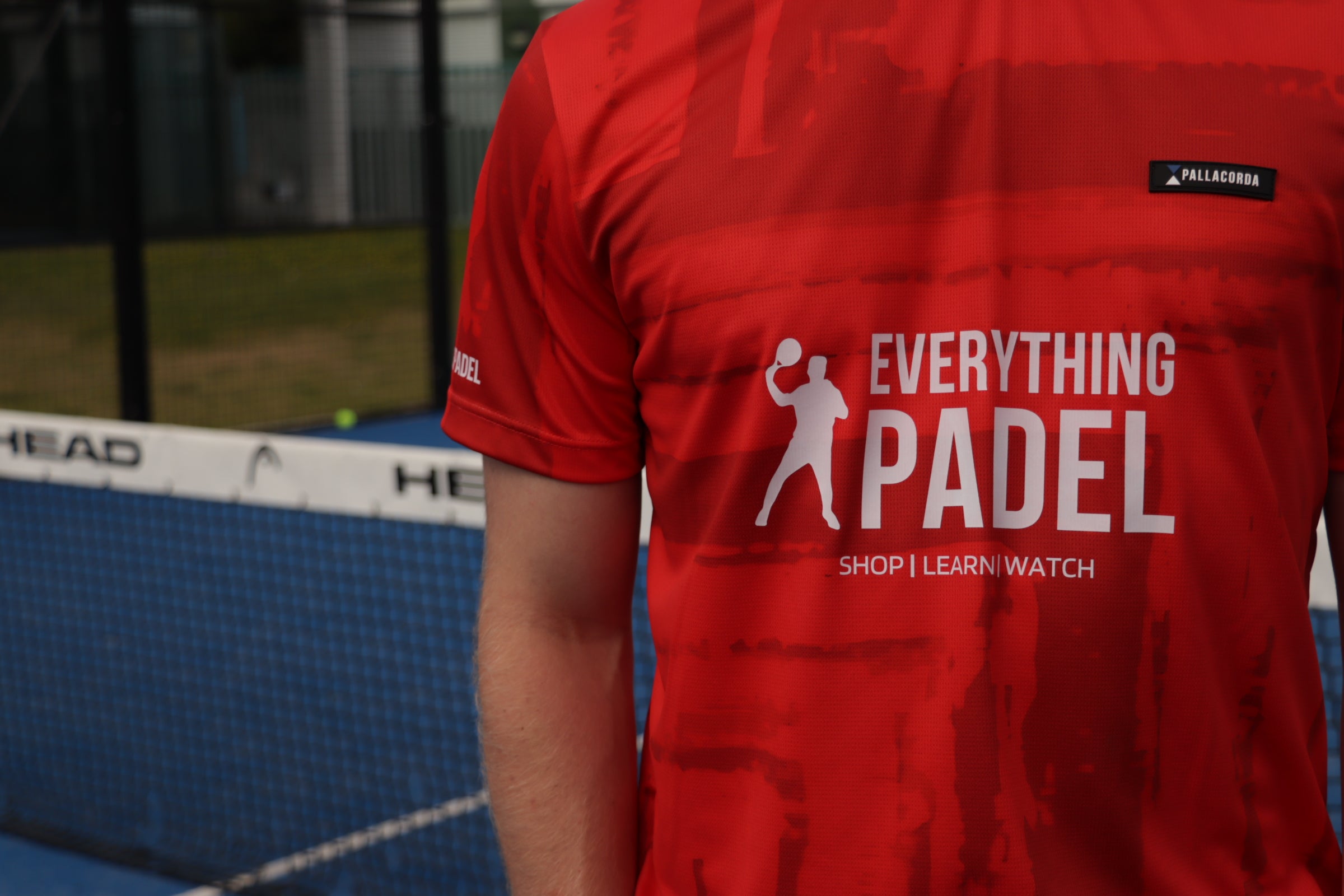 EP Padel T-Shirt Red