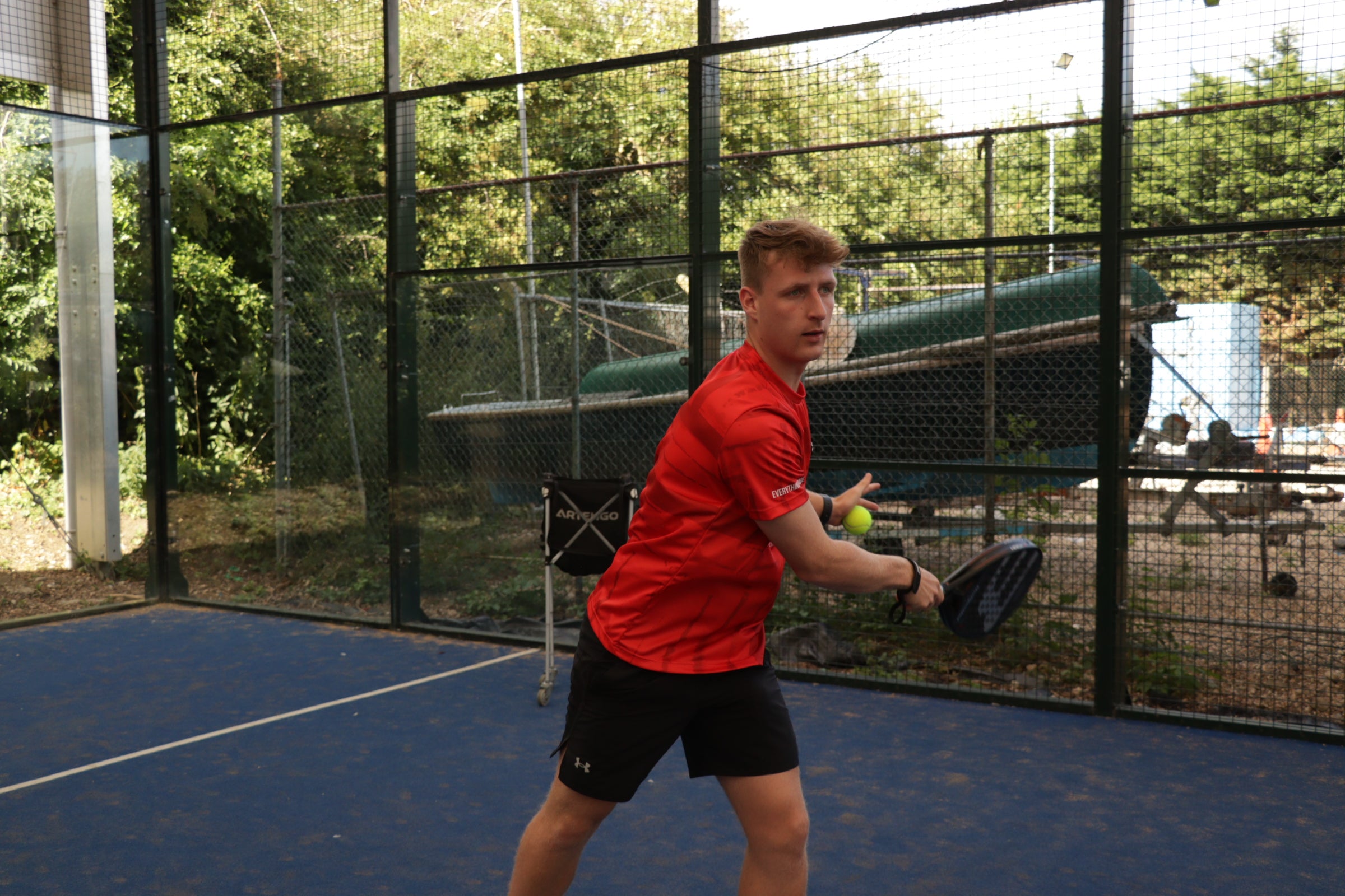 EP Padel T-Shirt Red