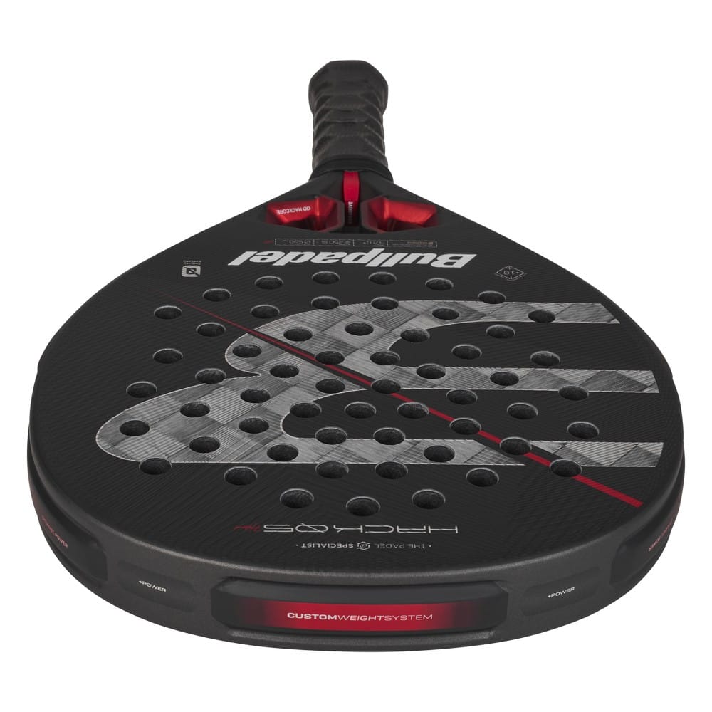 Bullpadel Hack 05 Hybrid Padel Racket 27 - angle