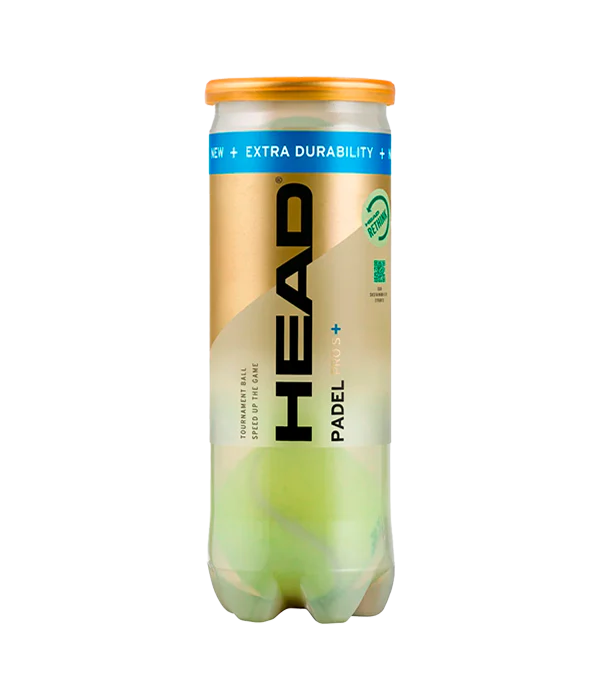 Head Pro S+ Padel Balls (x3)