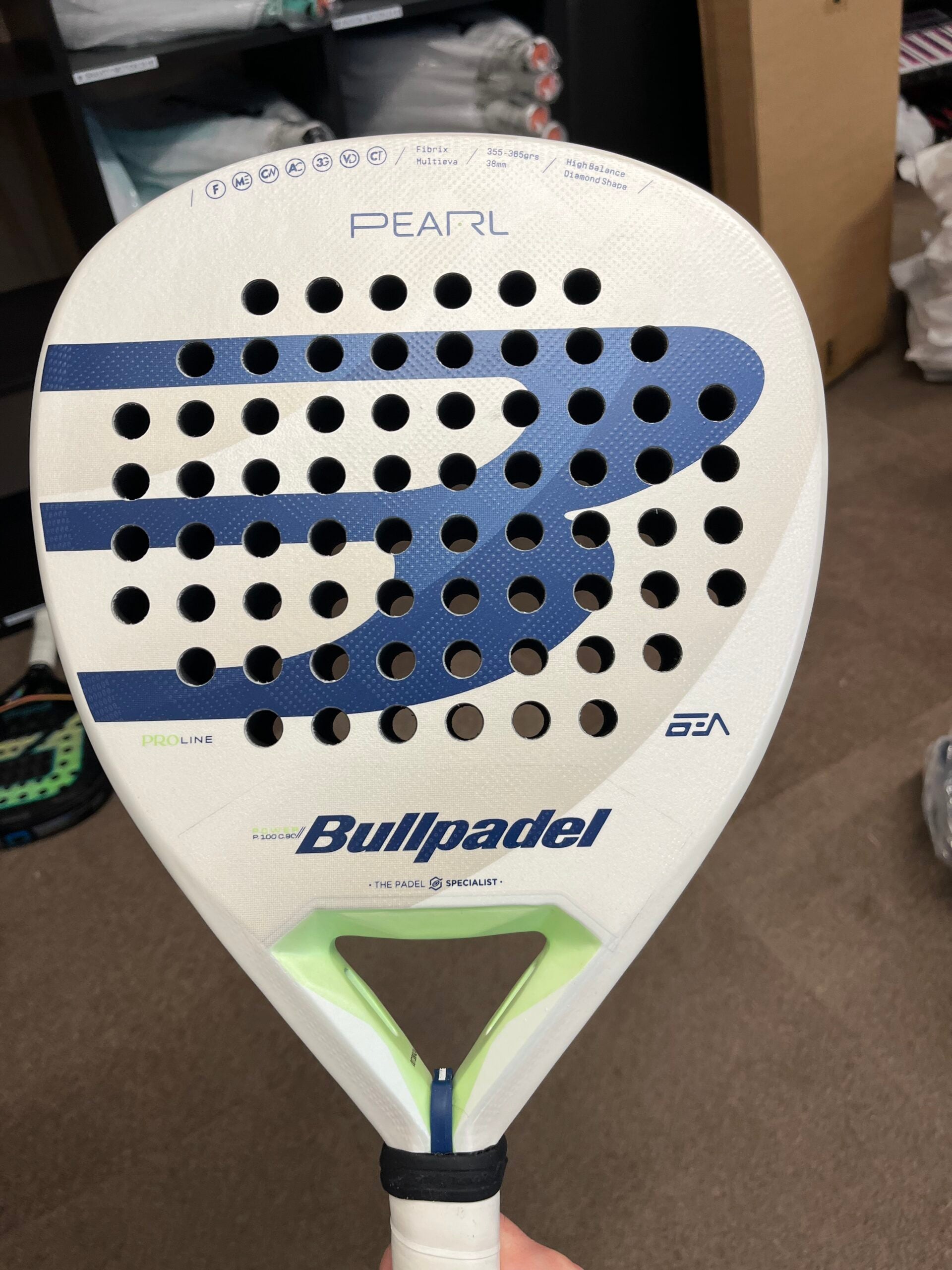 Bullpadel Pearl tester