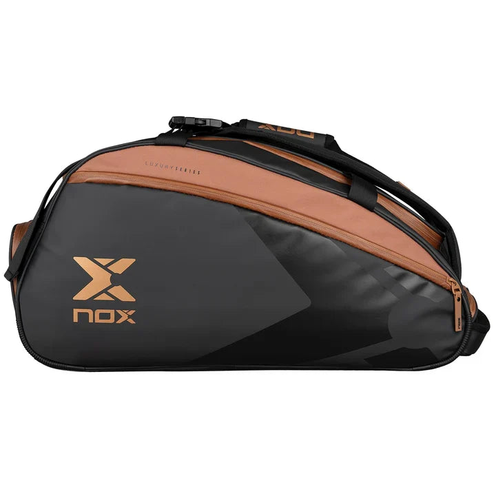 Nox Luxury Open Series Padel Bag Black/Brown 2