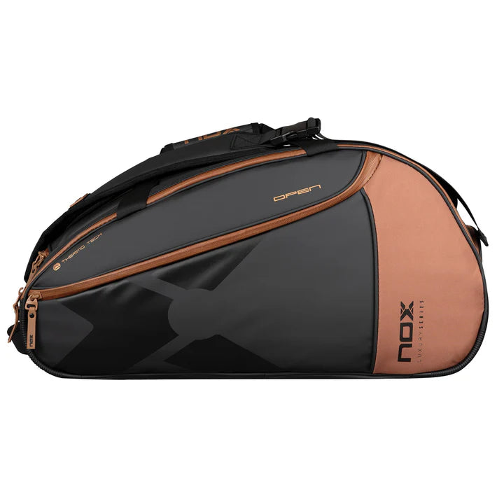 NOX Luxury Padel Bag Black/Brown