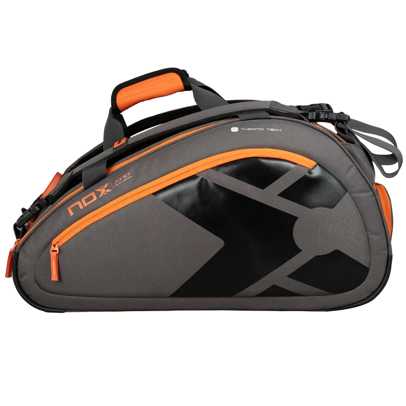 Nox AT10 Team Padel Bag Grey/Orange