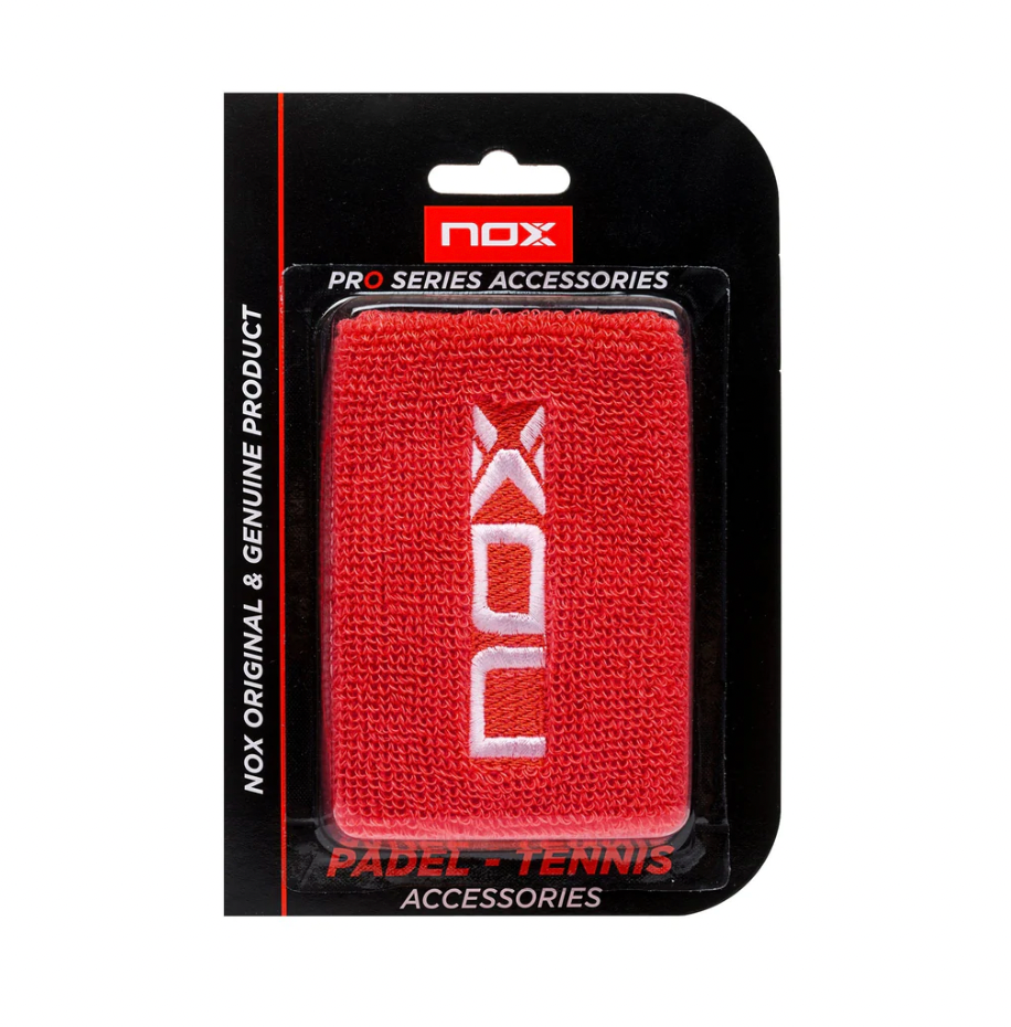 NOX Sport Wristbands Red