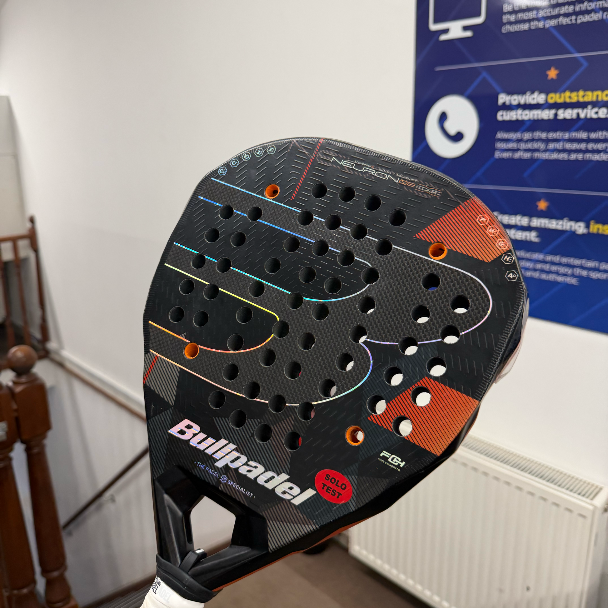 Bullpadel Neuron 02 Edge Tester - condition photo 3