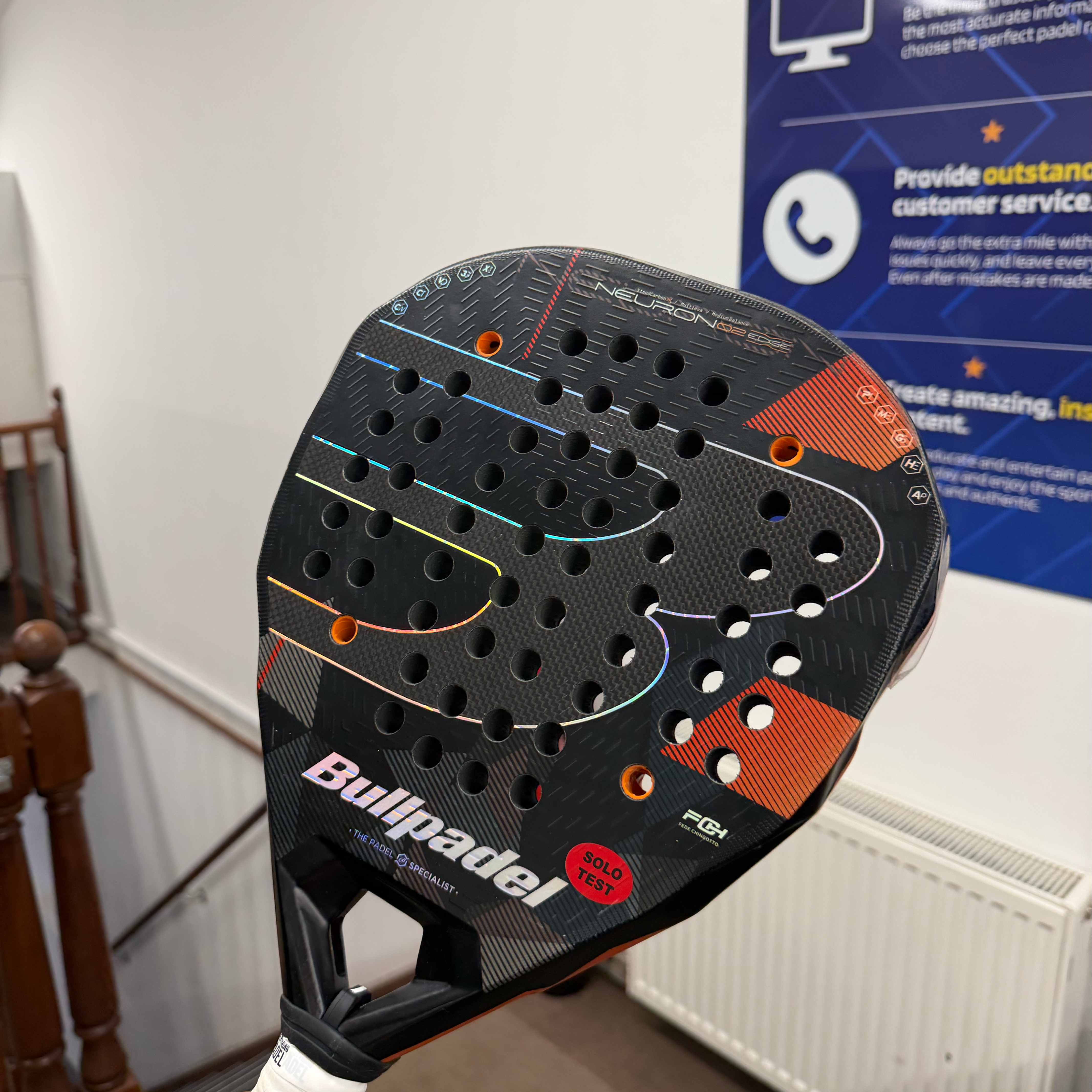 Bullpadel Neuron 02 Edge Tester - condition photo 3