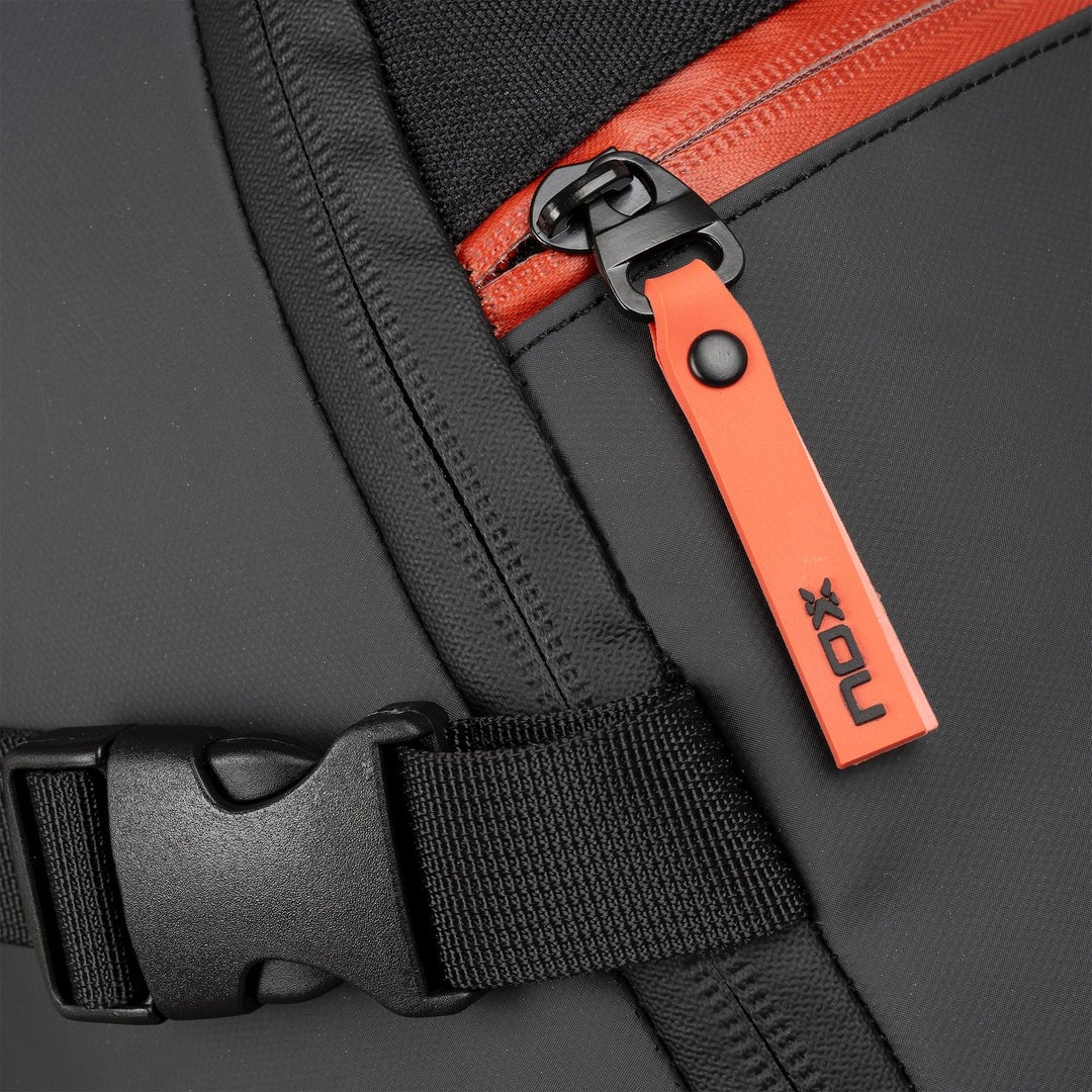 Nox Luxury Open Series Padel Backpack Black/Red