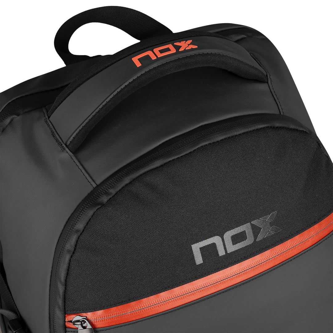 Nox Luxury Open Series Padel Backpack Black/Red