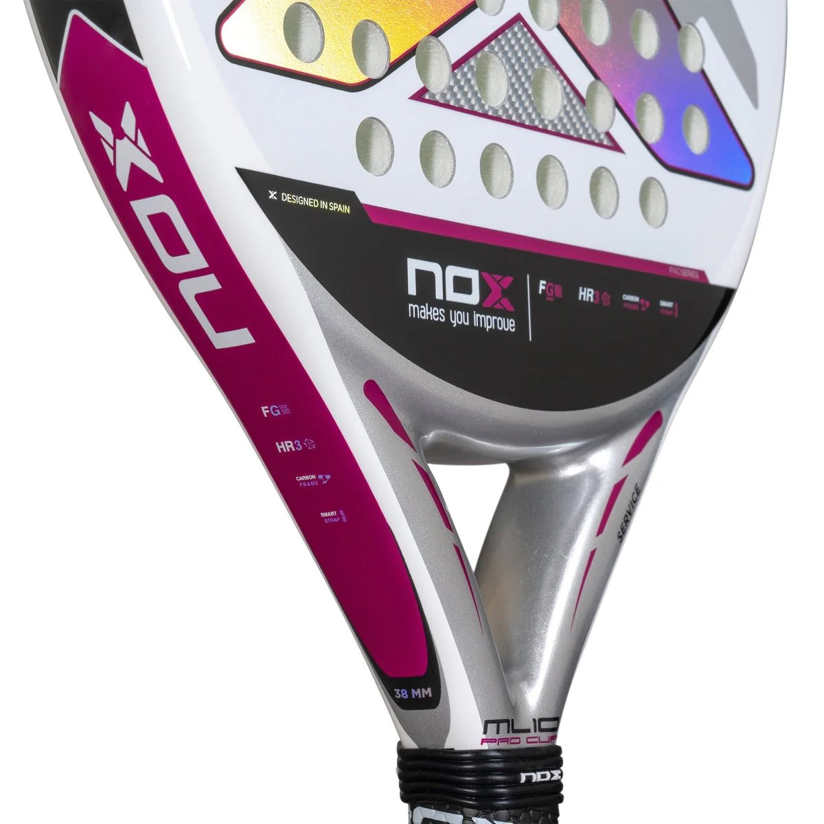 Nox Ml10 Pro Cup Silver Padel Racket 2025