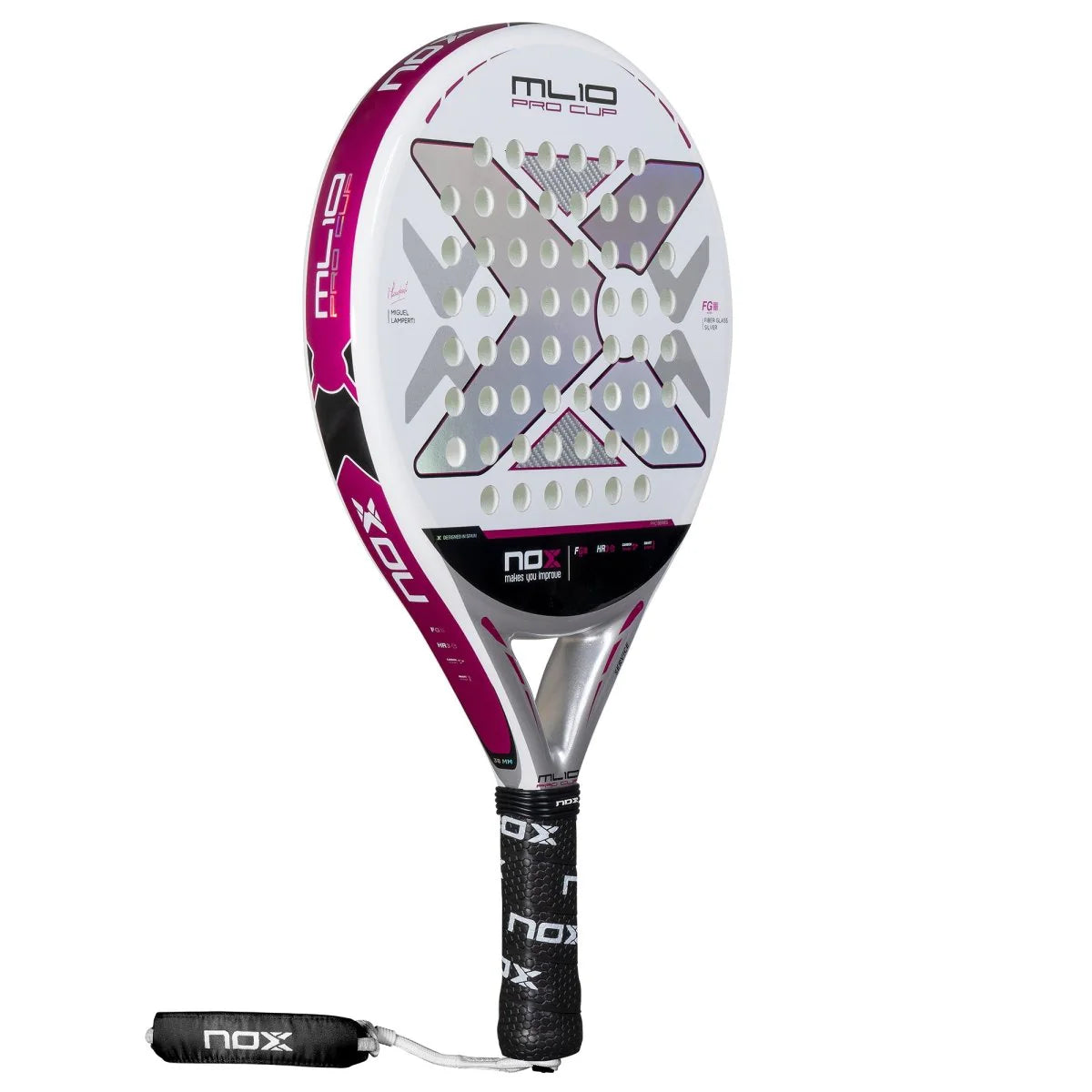 Nox Ml10 Pro Cup Silver Padel Racket 2025