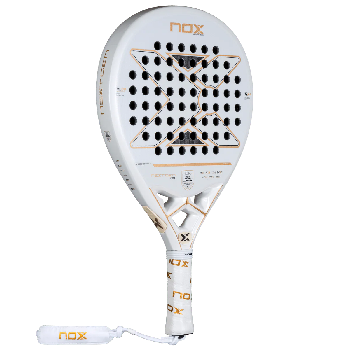 Nox Nextgen Pro Hybrid 12K Padel Racket 2026