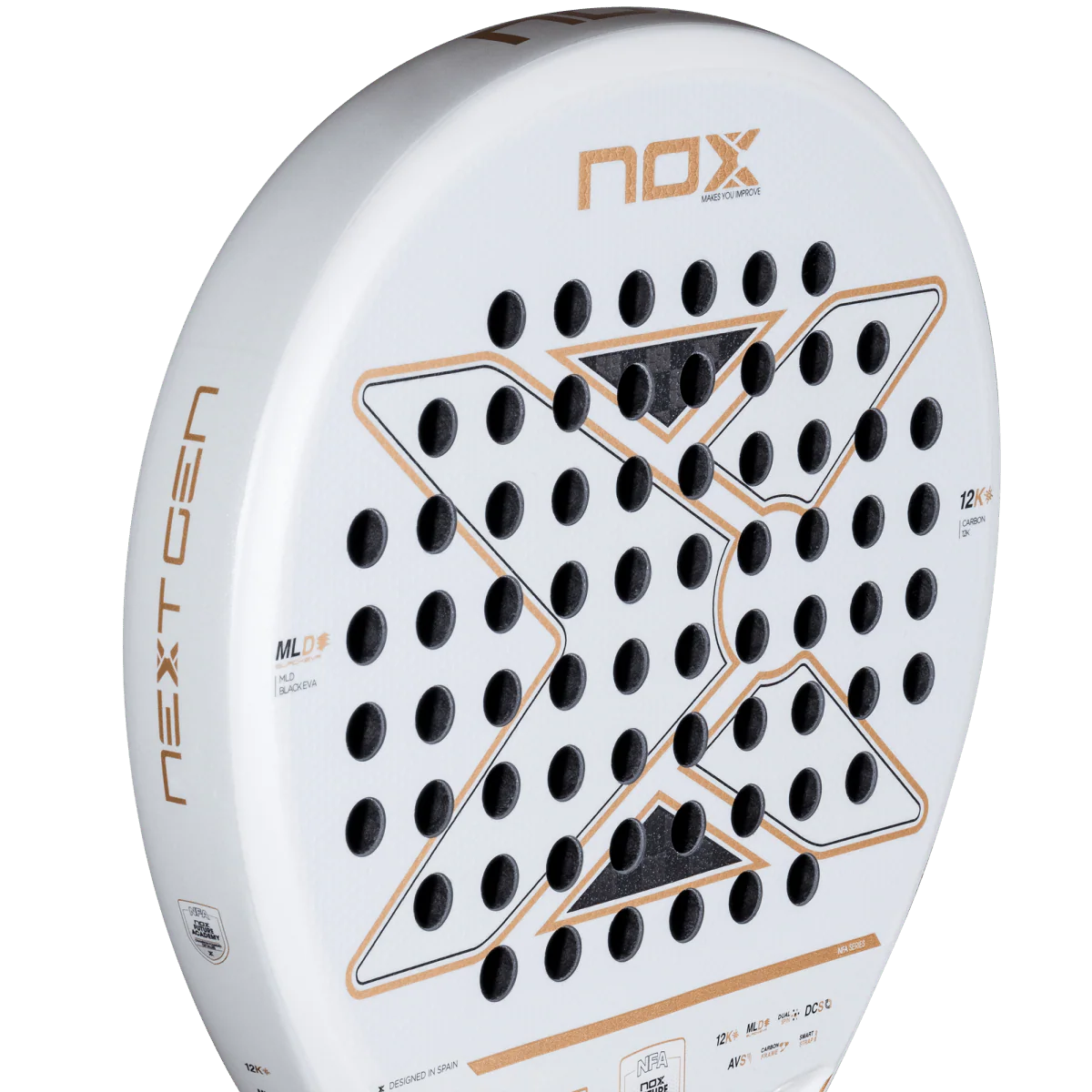 Nox Nextgen Pro Hybrid 12K Padel Racket 2026