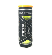 Nox Pro Titanium Padel Balls (x3)